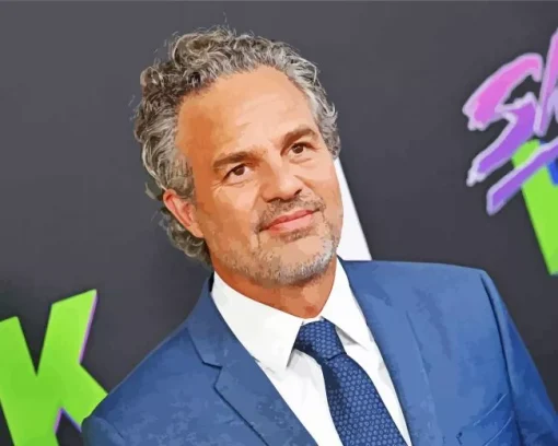 Mark Ruffalo Diamond Painting