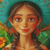 Mexican Girl Diamond Painting