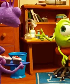 Mike Wazowski Diamond Painting
