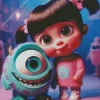 Monster University Boo Diamond Painting