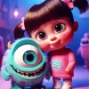 Monster University Boo Diamond Painting