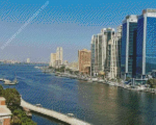 Nile River Diamond Painting