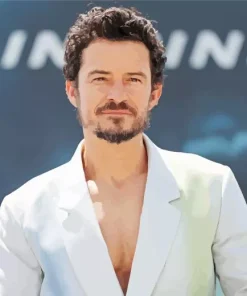 Orlando Bloom Celebrity Diamond Painting