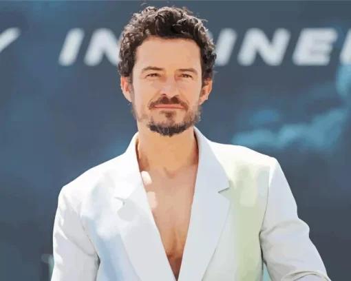 Orlando Bloom Celebrity Diamond Painting
