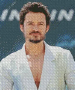Orlando Bloom Celebrity Diamond Painting