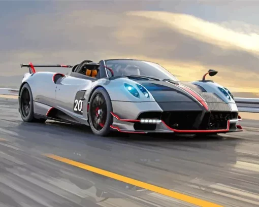 Pagani Huayra BC Diamond Painting
