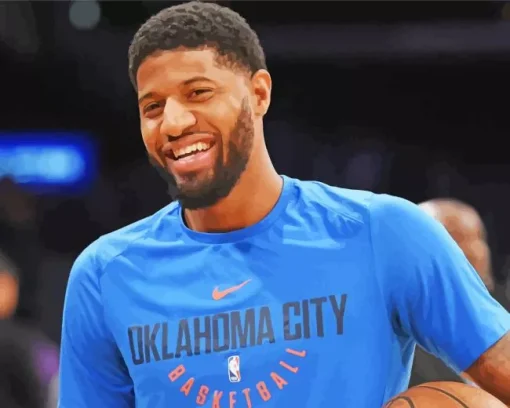 Paul George Diamond Painting
