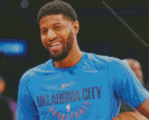 Paul George Diamond Painting