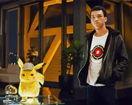 Pokemon Detective Pikachu Diamond Painting