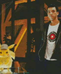 Pokemon Detective Pikachu Diamond Painting