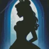 Princess Silhouette Art Diamond Painting