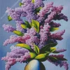 Purple Lilac Diamond Painting