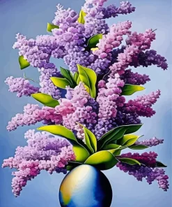 Purple Lilac Diamond Painting