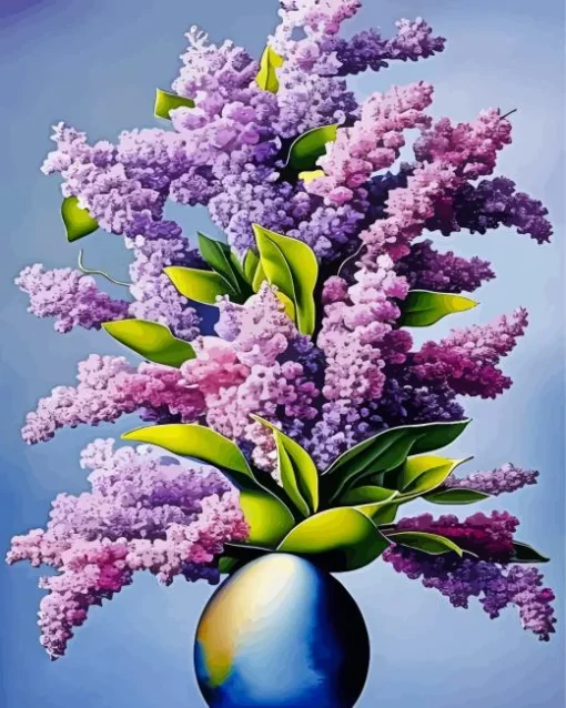 Purple Lilac Diamond Painting