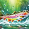 Rainbow Trout Art Diamond Painting
