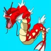 Red Gyarados Diamond Painting