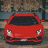 Red Lamborghini Diamond Painting