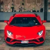 Red Lamborghini Diamond Painting
