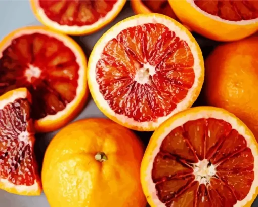 Red Orange Fruit Diamond Painting