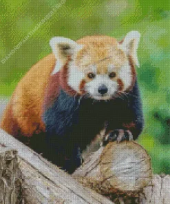 Red Panda Diamond Painting