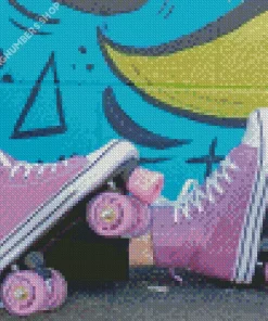 Roller Skates Diamond Painting