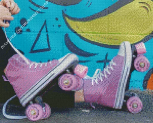 Roller Skates Diamond Painting