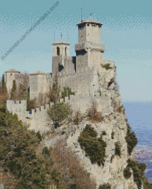 San Marino Guaita Tower Diamond Painting
