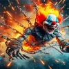 Scary Clown Diamond Painting