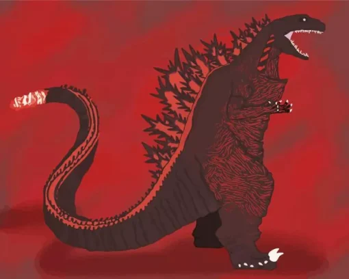 Shin Godzilla Diamond Painting
