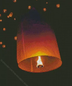Sky Lanterns Diamond Painting