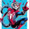 Spider Cat Diamond Painting