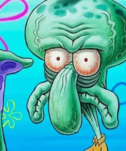 Spongebob Squidward Diamond Painting
