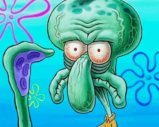 Spongebob Squidward Diamond Painting