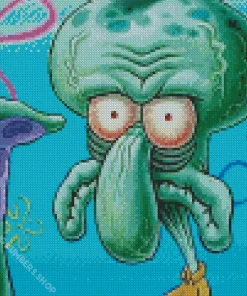 Spongebob Squidward Diamond Painting