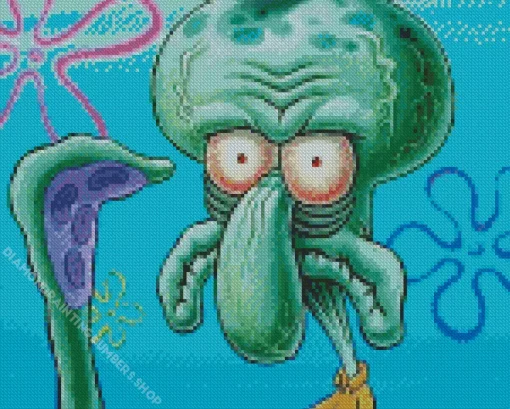 Spongebob Squidward Diamond Painting
