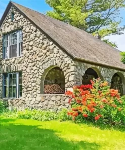 Stone House Diamond Painting
