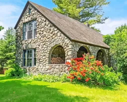 Stone House Diamond Painting