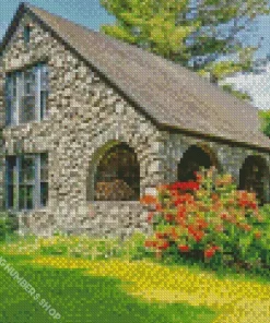 Stone House Diamond Painting