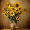 Sunflowers In A Vase Diamond Painting