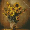 Sunflowers In A Vase Diamond Painting