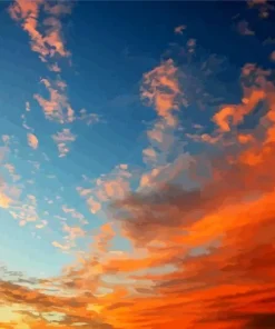 Sunset Clouds Diamond Painting