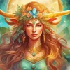 Taurus Girl Diamond Painting