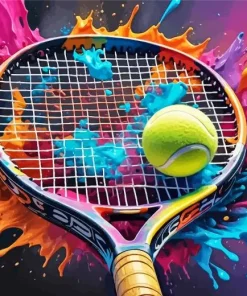 Tennis Racket Diamond Painting