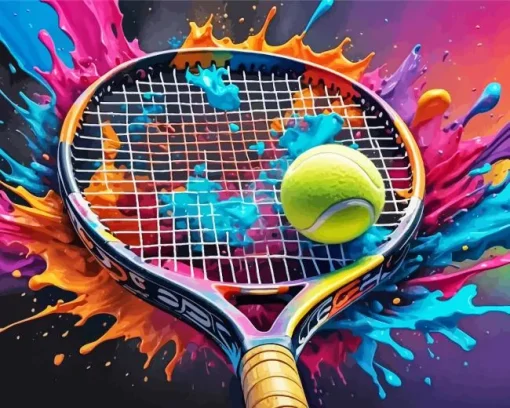 Tennis Racket Diamond Painting
