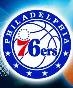 The 76ers Logo Diamond Painting