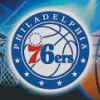 The 76ers Logo Diamond Painting