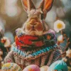 The Easter Bunny Diamond Painting