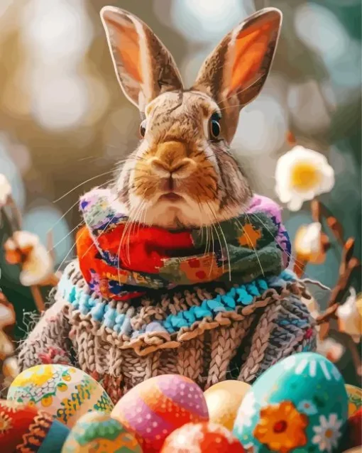 The Easter Bunny Diamond Painting