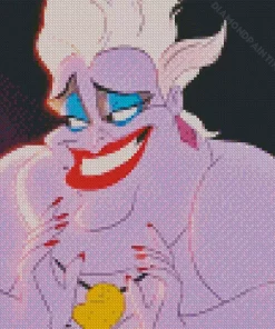 The Little Mermaid Ursula Diamond Painting
