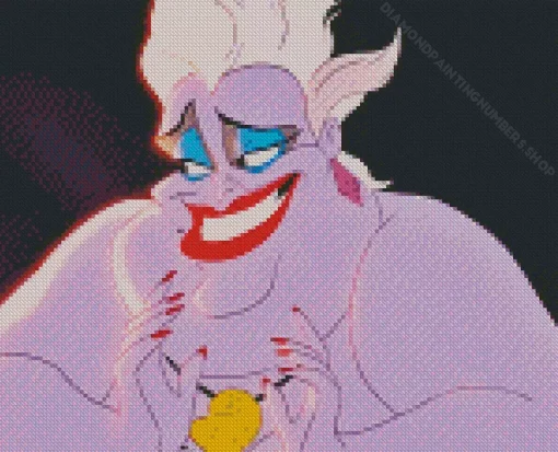 The Little Mermaid Ursula Diamond Painting
